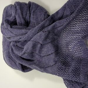 Nardi & Tagliaferri Mohair Wool And Acrylic Blend Oversize Scarf Wrap